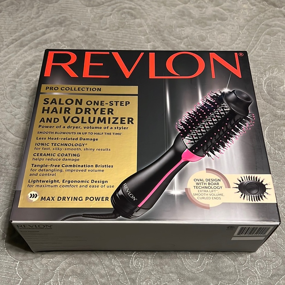 New in Box REVLON Hair Dryer and Volumizer